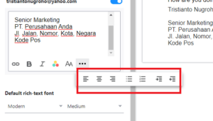 Cara Menambahkan Tanda Tangan Elektronik (Signature) ke Email Yahoo 15