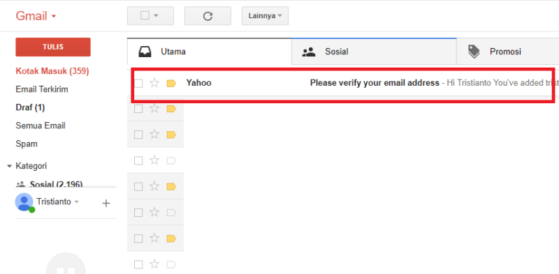 Cara mengamankan akun Yahoo dengan alamat email pemulihan 13