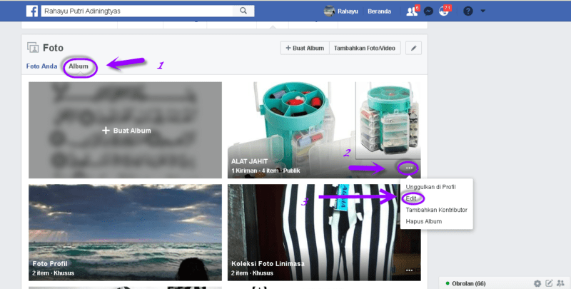 Cara Mengubah Pengaturan Privasi Foto di Facebook Menjadi Khusus Teman