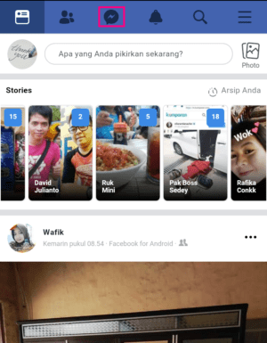 Beranda facebook