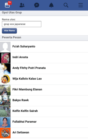 Peserta dalam grup