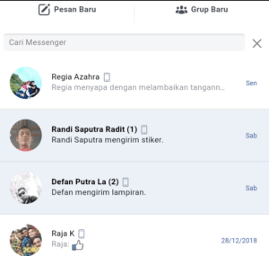 Laman pesan