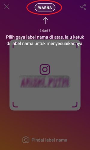 Cara menggunakan fitur Nametag (fitur terbaru di Instagram) 8