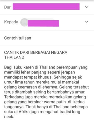 Pesan baru belum diedit