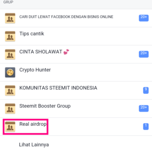 Menu utama