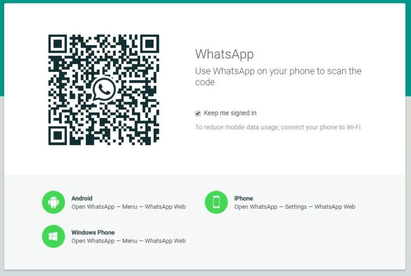 laman wa web whatsapp web