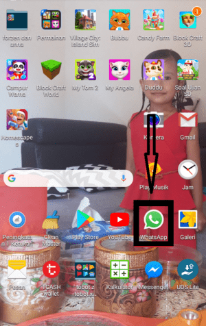 Cara membersihkan cache Whatsapp dan meringankan beban memori 1 buka whatsapp