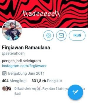 tampilan akun Twitter @Seterahdeh