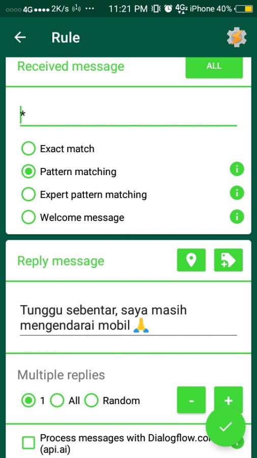Aplikasi bot Whatsapp untuk auto-reply pesan otomatis 13