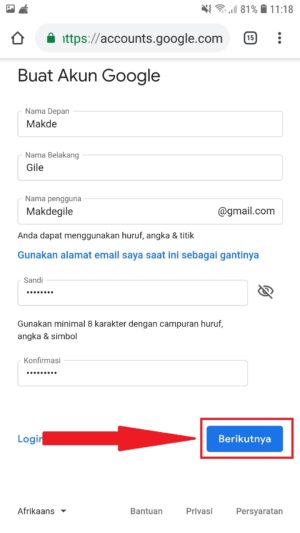 Cara mudah buat email GMAIL baru untuk gaptek simpel dan 