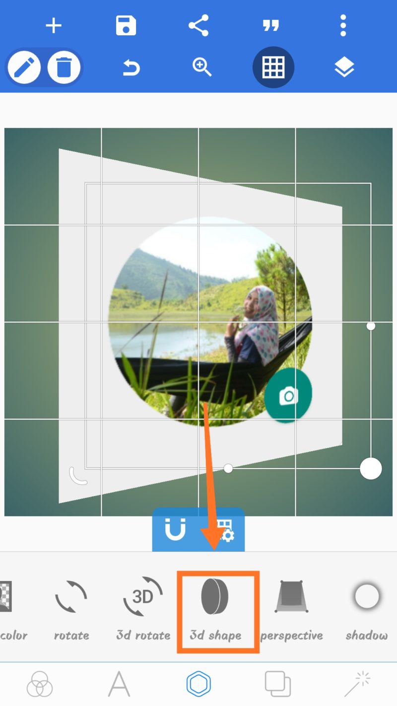 Cara Membuat Foto Profil Di Whatsapp Menjadi 3D 31