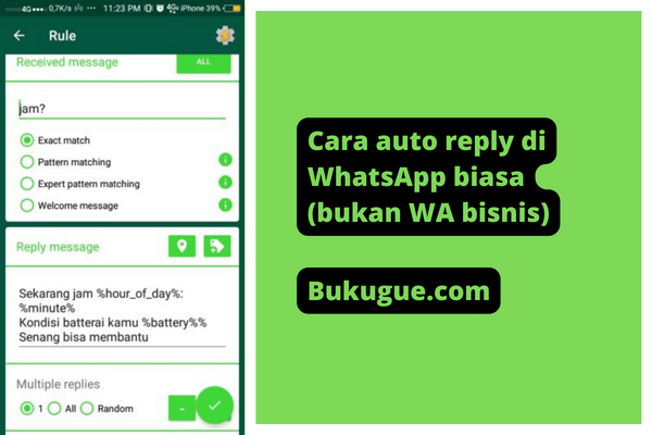 Cara membuat auto reply di WhatsApp biasa (bukan WA bisnis)
