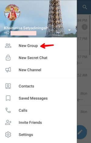 Cara buat dan setting group di Telegram 2