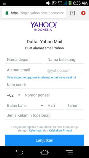 Cara buat email yahoo baru khusus pemula gaptek â‹† bukugue