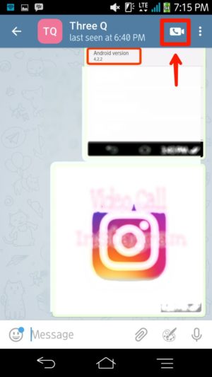 Tap icon video di pojok kanan atas