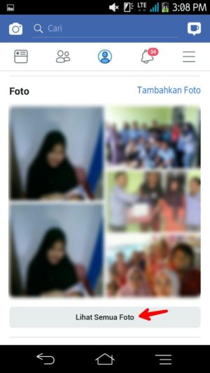 Tap lihat semua foto