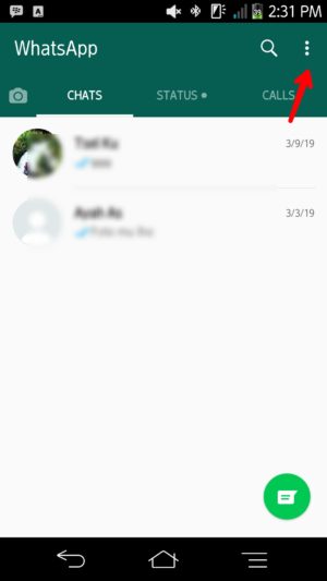 Tap tool titik tiga di pojok kanan atas