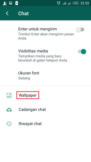 Gambar 3. Chat