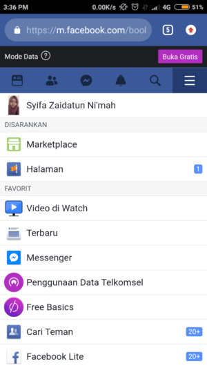 Cara mem-backup data (foto, video, pesan, dll) di facebook 5