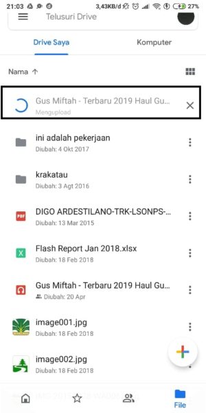 Proses Upload