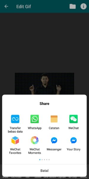 pilih whatsapp