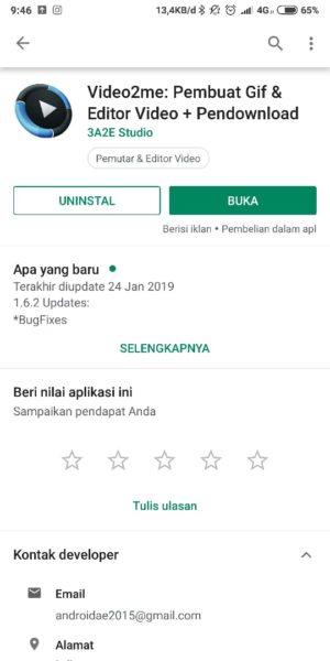 buka aplikasi video2me