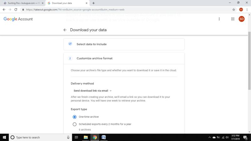 Cara mem-backup pesan email di inbox Gmail ke komputer kamu 44