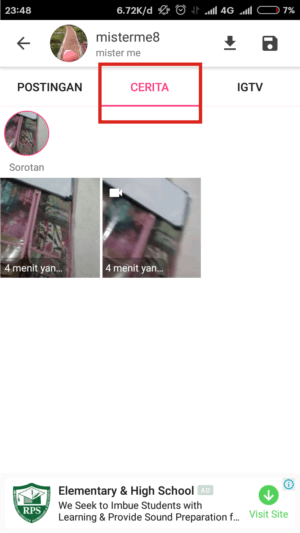 Cara melihat Instagram Story tanpa diketahui empunya story 9 Pilih Cerita untuk melihat Story orang lain.
