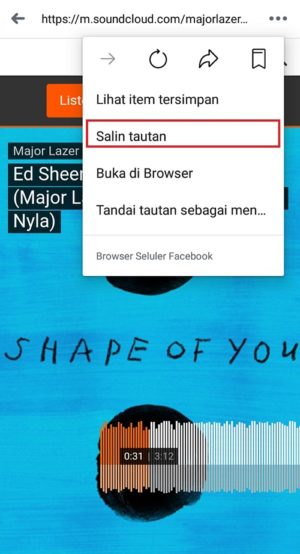 Cara upload lagu (musik) ke Facebook 15