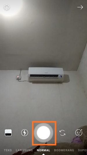 Rekam stories kamu seperti biasanya.