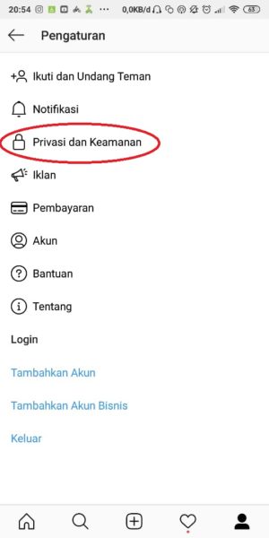 Piluh Privacy dan keamanan