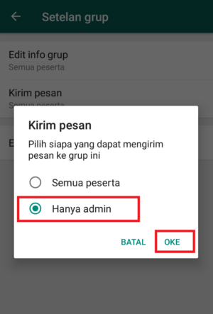 Cara mengbungkam anggota group di whatsapp 10 Cara mengbungkam anggota group di whatsapp 9