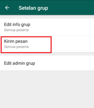 Cara mengbungkam anggota group di whatsapp 8 Cara mengbungkam anggota group di whatsapp 7