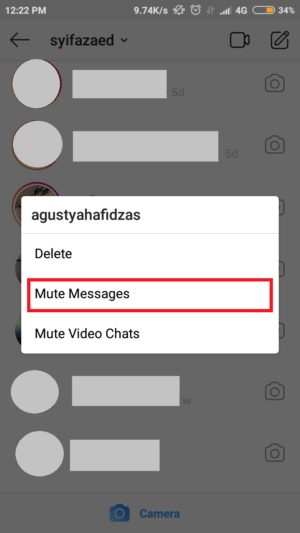 Cara me-mute postingan, story, dan DM di Instagram 29
