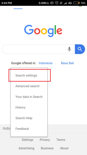 Cara mengubah bahasa di akun google (gmail, google search, dll) 41