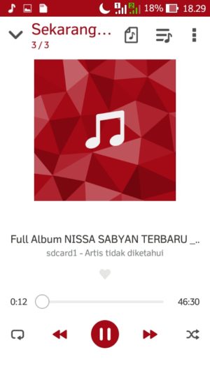 putar musik di hpmu