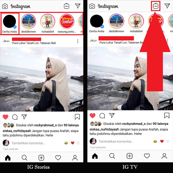 Apa bedanya IGTV dengan IG Stories? 5 Perbedaan antarmuka antara IG Stories dengan IGTV