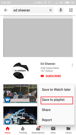 Cara membuat, mengedit, dan menghapus playlist di youtube 2 tap save to playlist