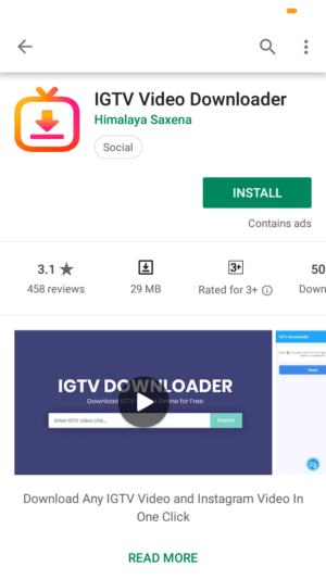 Cara download video IGTV dengan (atau tanpa) aplikasi tambahan 2 Cara download video IGTV dengan (atau tanpa) aplikasi tambahan 1