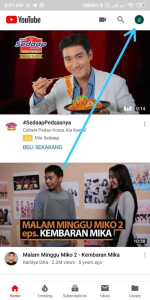MAsuk ke Youtube