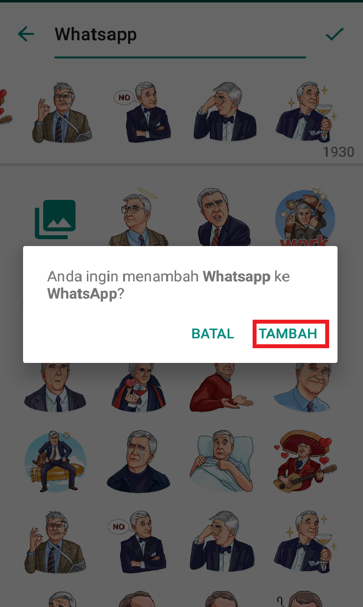 Cara menggunakan stiker Telegram di aplikasi WhatsApp 128