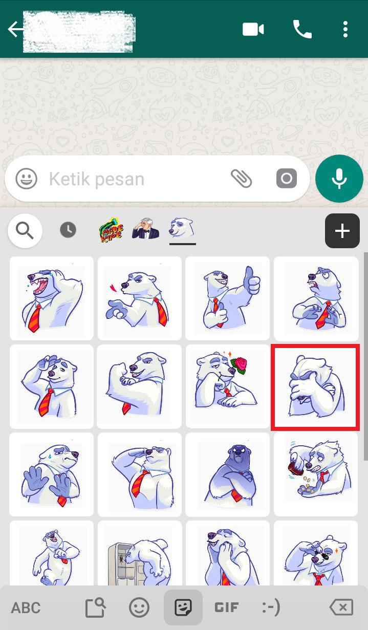 Cara menggunakan stiker Telegram di aplikasi WhatsApp 157
