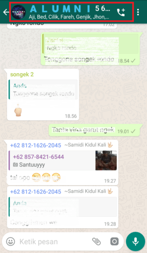 Cara mencegah anggota mengganti info grup di whatsapp 2 tap icon group