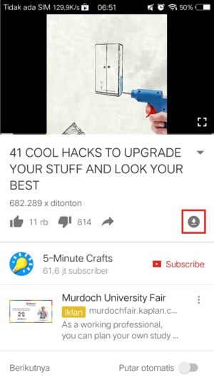 Cara download video Youtube 2 Cara download video Youtube 1
