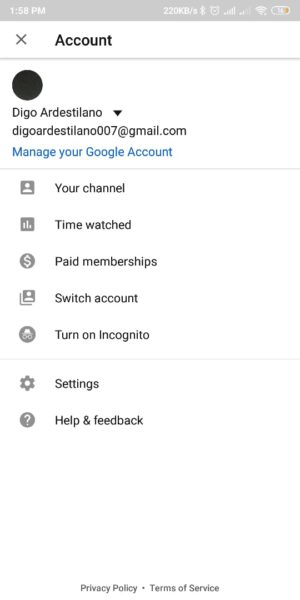 Cara mengaktifkan autoplay video di youtube 2 Pilih Setting