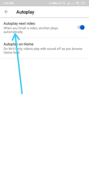 Cara mengaktifkan autoplay video di youtube 4 Slide untuk mengaktifkan autoplay