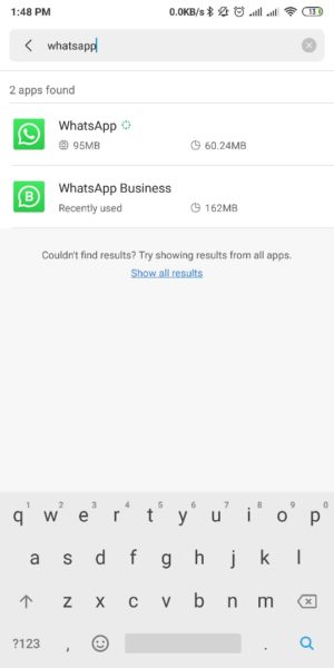 pilih aplikasi whatsapp