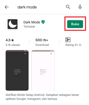 buka aplikasinya