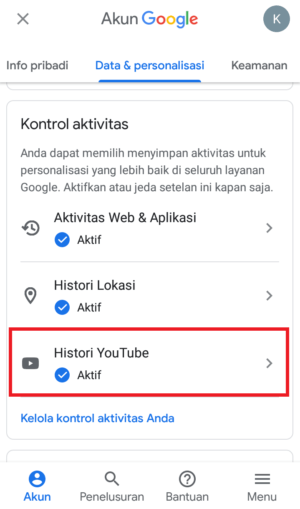 Cara setting youtube untuk menghapus history otomatis secara berkala 10 Cara setting youtube untuk menghapus history otomatis secara berkala 9