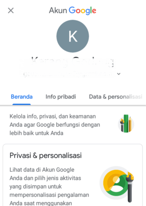 Cara setting youtube untuk menghapus history otomatis secara berkala 4 tampilan awal akun gmail